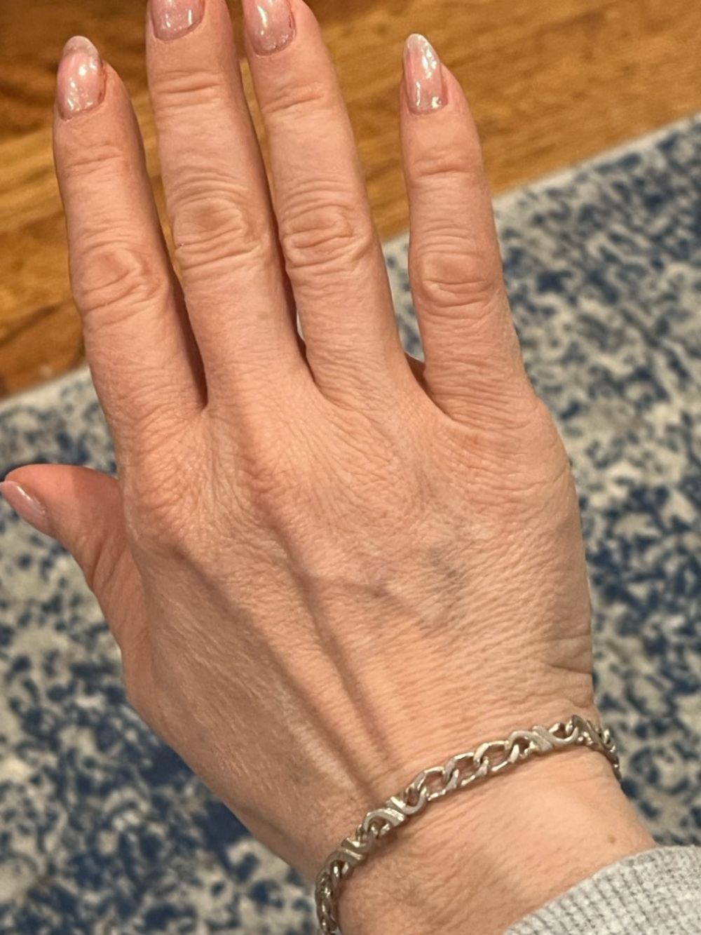 Silver 925 ITALY Women's Bracelet Set - Picture 6 of 11